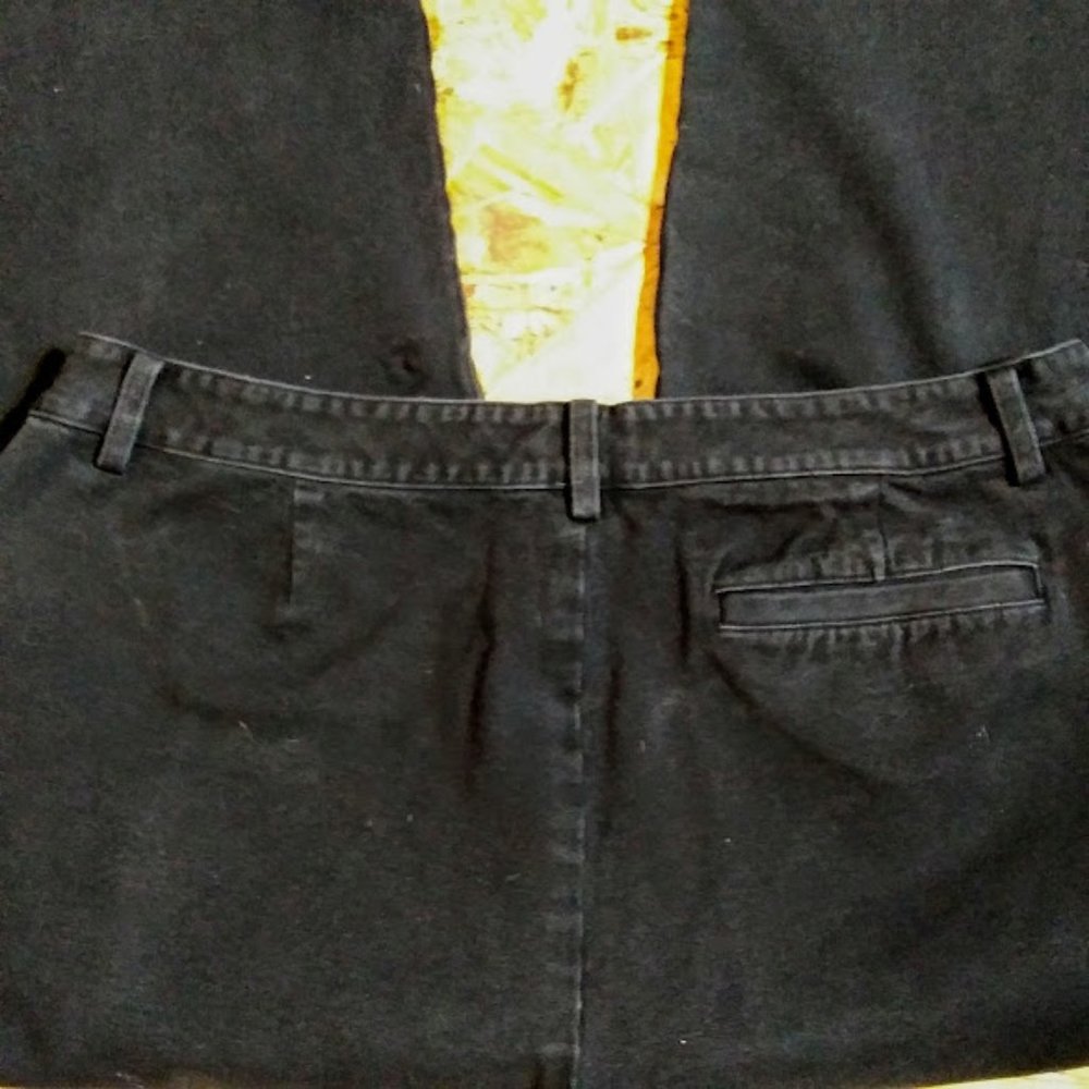 LAUREN RALPH LAUREN* CATLIN *WOMEN SIZE 14 PLUS SIZE* BLACK STRAIGHT LEG JEANS - Picture 4 of 5